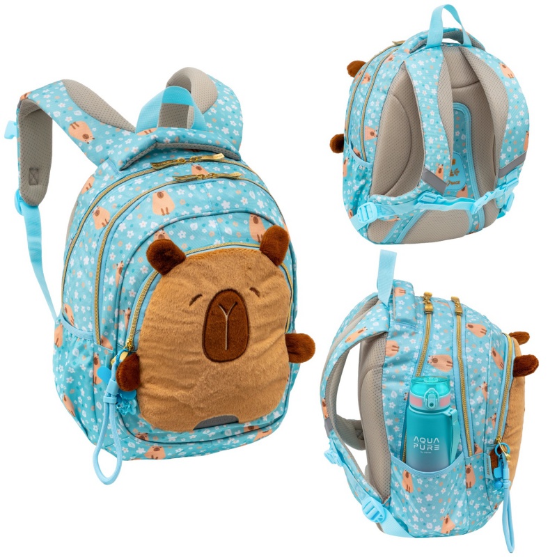 Školní batoh pro první stupeň AstraBAG Fluffy Capy, AB330, 502026018