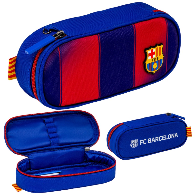 Jednokomorový penál FC Barcelona Young AC6 22×9×5 cm