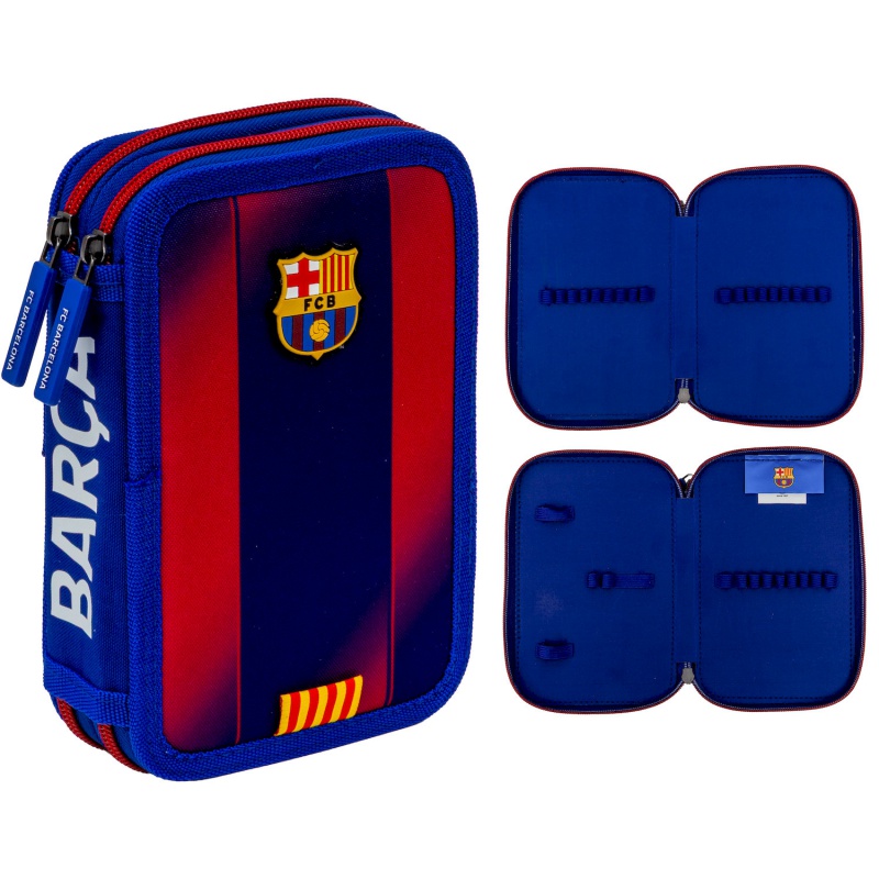 Dvoupatrový penál FC Barcelona Young AC2 bez výbavy