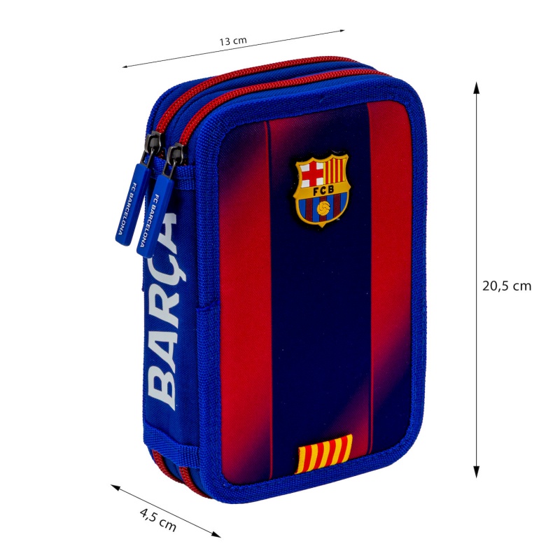 Dvoupatrový penál FC Barcelona Young AC2 bez výbavy