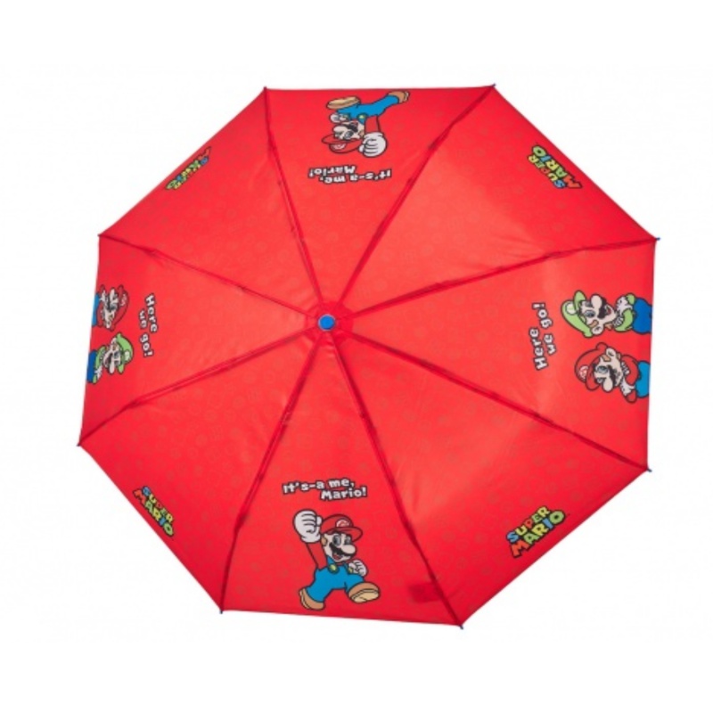 Dětský skládací deštník Super Mario 91 cm Perletti Kids