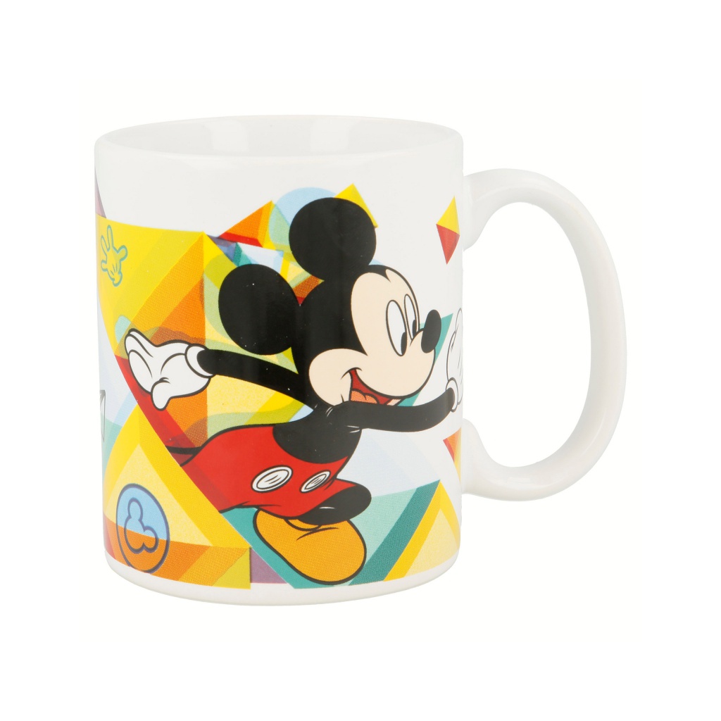 Štýlový keramický hrnček Mickey Mouse Color Flow s objemom 325 ml poteší všetkých fanúšikov ikonickej Disney postavičky. Farebný