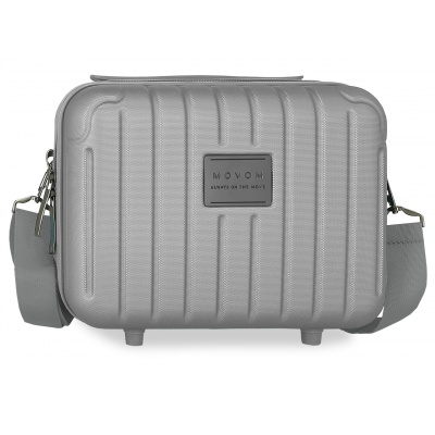 Kosmetický kufřík MOVOM Timber Silver | ABS cestovní organizér 29 cm