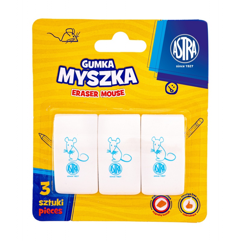 Guma Astra Mouse 3 ks