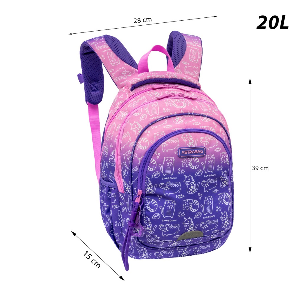 Školský batoh AstraBAG KITTY AB330