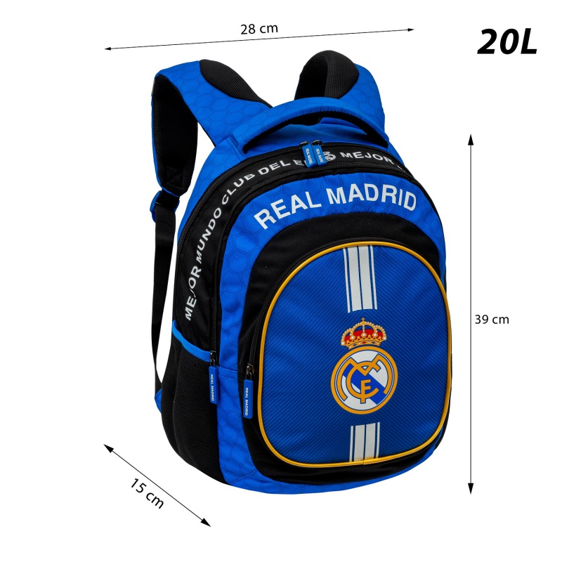 Školní batoh Real Madrid Young AB330, 3 komory