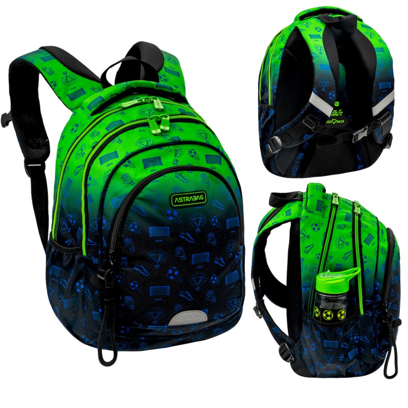 Školský batoh AstraBAG OMBRE FOOTBALL AB330