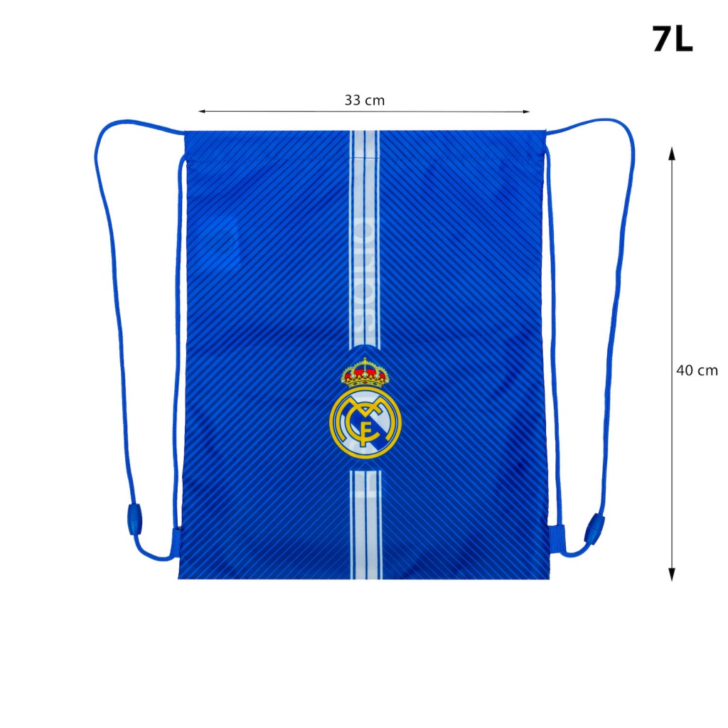 Sáček na přezůvky Real Madrid Young, 40×33 cm