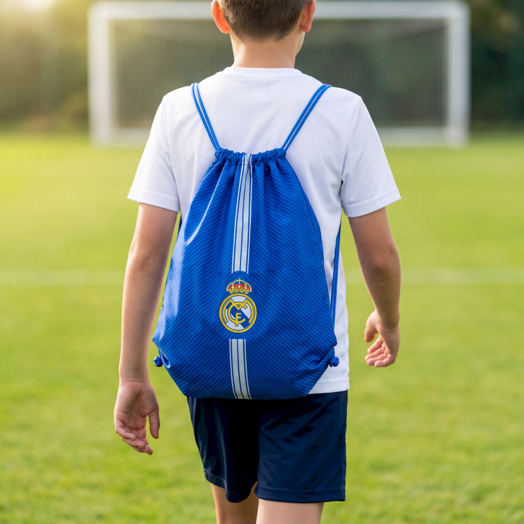 Sáček na přezůvky Real Madrid Young, 40×33 cm