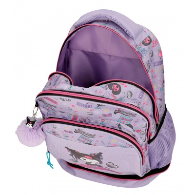 Batoh na kolečkách pro dívky Kuromi Retropop