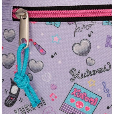 Batoh na kolečkách pro dívky Kuromi Retropop