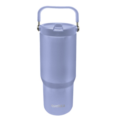 Nerezový termopohár Quokka Core Lavender o objemu 860 ml je praktickým společníkem na každodenní cesty, do práce i na výlety.