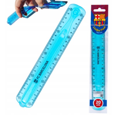 Pravítko FC Barcelona, 20 cm