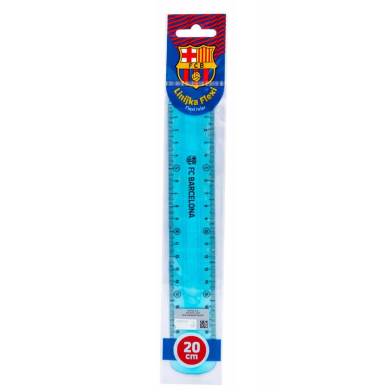 Pravítko FC Barcelona, 20 cm