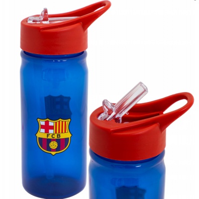 FC Barcelona láhev na pití s brčkem 450 ml | Astra