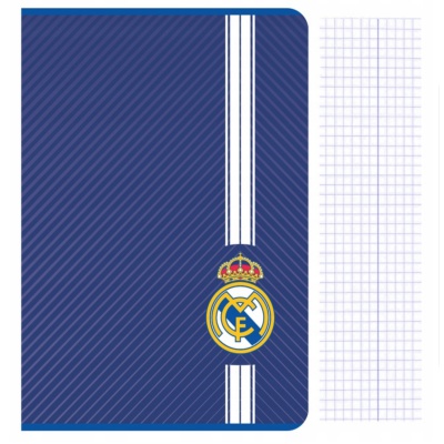Sešit Real Madrid A5 čtverečkovaný 32 listů