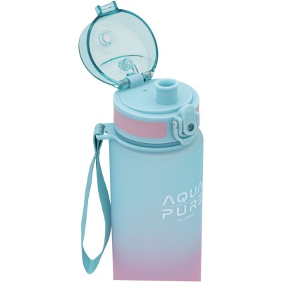 Zdravá fľaša Aqua Pure Astra 600 ml ružovo-mätová