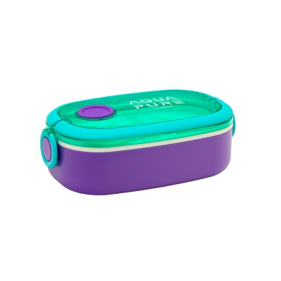 Desiatový box Aqua Pure Astra 900 ml mätovo-levanduľový