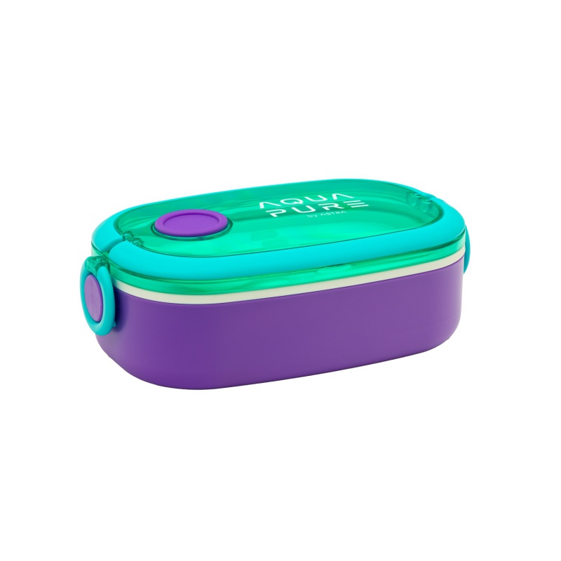 Desiatový box Aqua Pure Astra 900 ml mätovo-levanduľový
