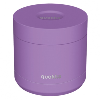 Nerezová termodóza na jídlo Quokka Whim Amethyst Purple o objemu 600 ml je praktickým řešením pro přenášení jídla do práce, šk