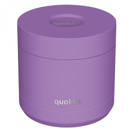 Nerezová termodóza na jídlo Quokka Whim Amethyst Purple o objemu 600 ml je praktickým řešením pro přenášení jídla do práce, šk