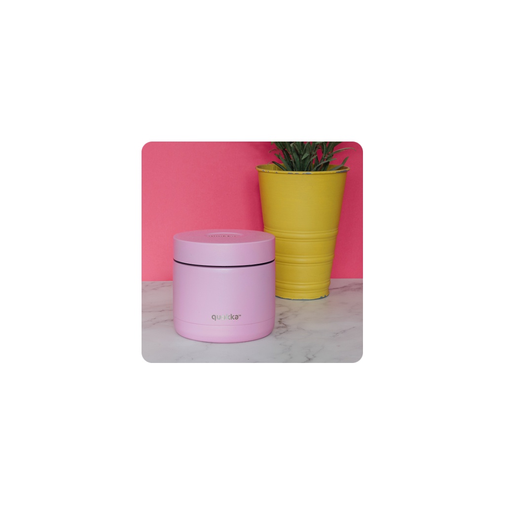 Nerezová termodóza na jedlo Quokka Whim Blossom Pink - 600 ml | ZdenkaTri
