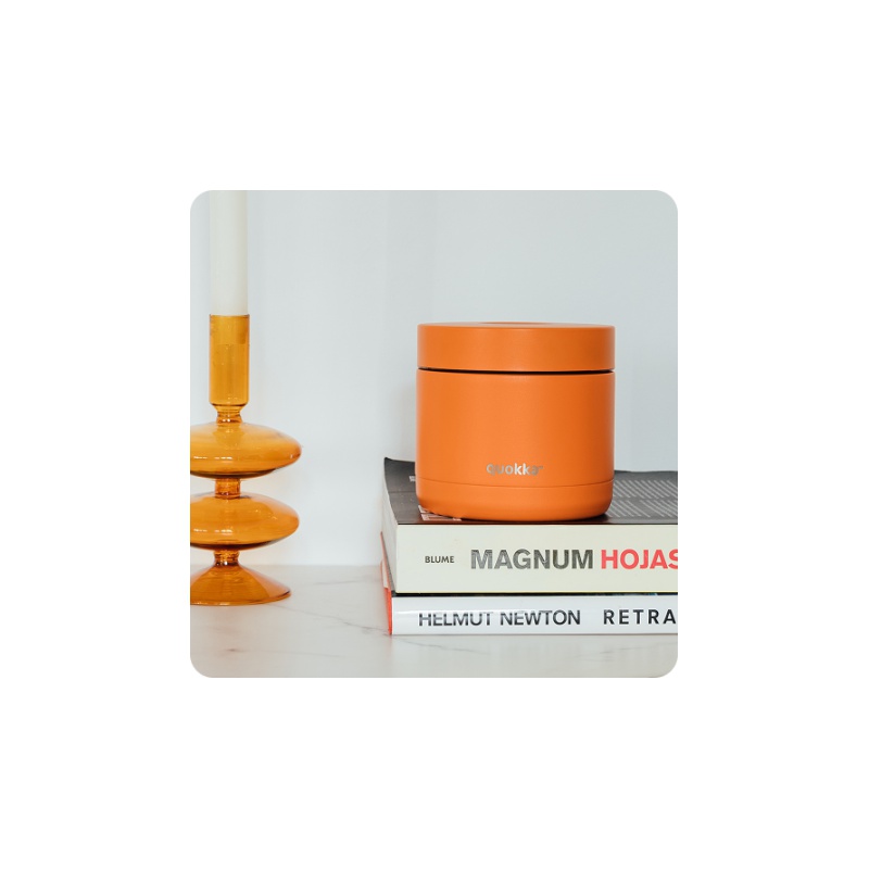Nerezová termodóza na jedlo Quokka Whim Papaya Orange - 600 ml | ZdenkaTri