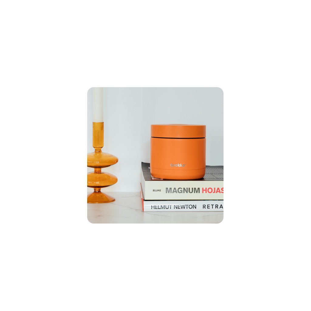 Nerezová termodóza na jedlo Quokka Whim Papaya Orange - 600 ml | ZdenkaTri