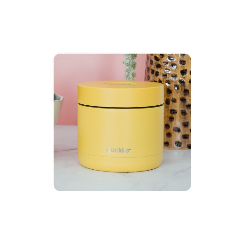 Nerezová termodóza na jedlo Quokka Whim Saffron Yellow - 600 ml | ZdenkaTri