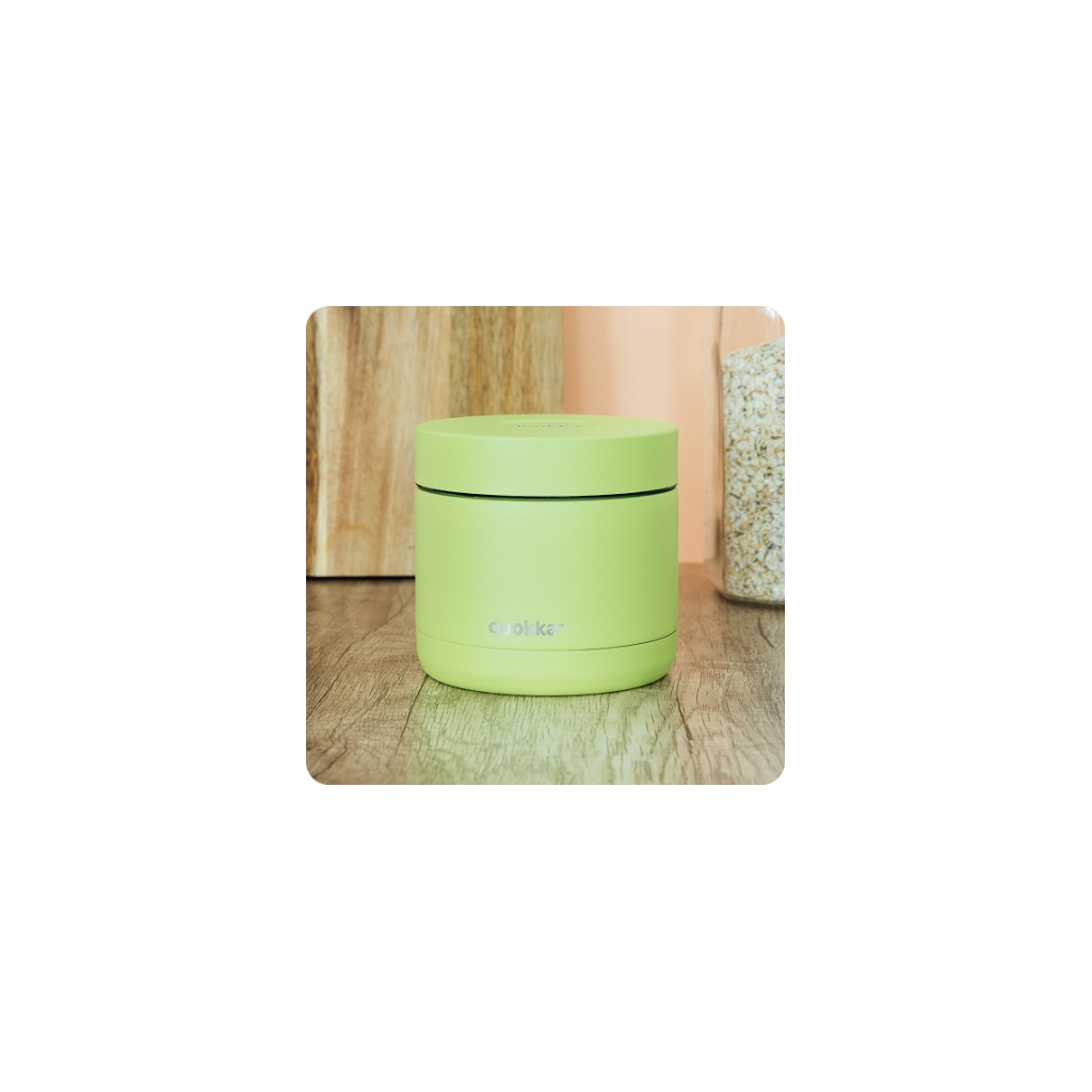 Nerezová termodóza na jedlo Quokka Whim Apple Green - 600 ml | ZdenkaTri