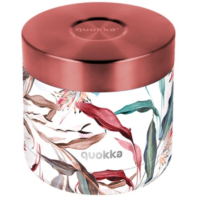Nerezová termodóza na jídlo Quokka Whim Bouquet - 600 ml, 41124