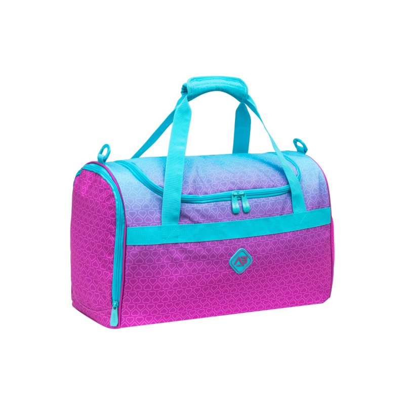 Športová taška AstraBAG Hexagon Green 45×28×22 cm, 27l
