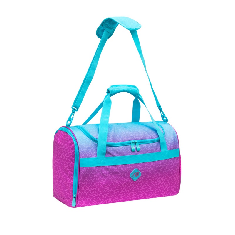 Športová taška AstraBAG Hexagon Green 45×28×22 cm, 27l