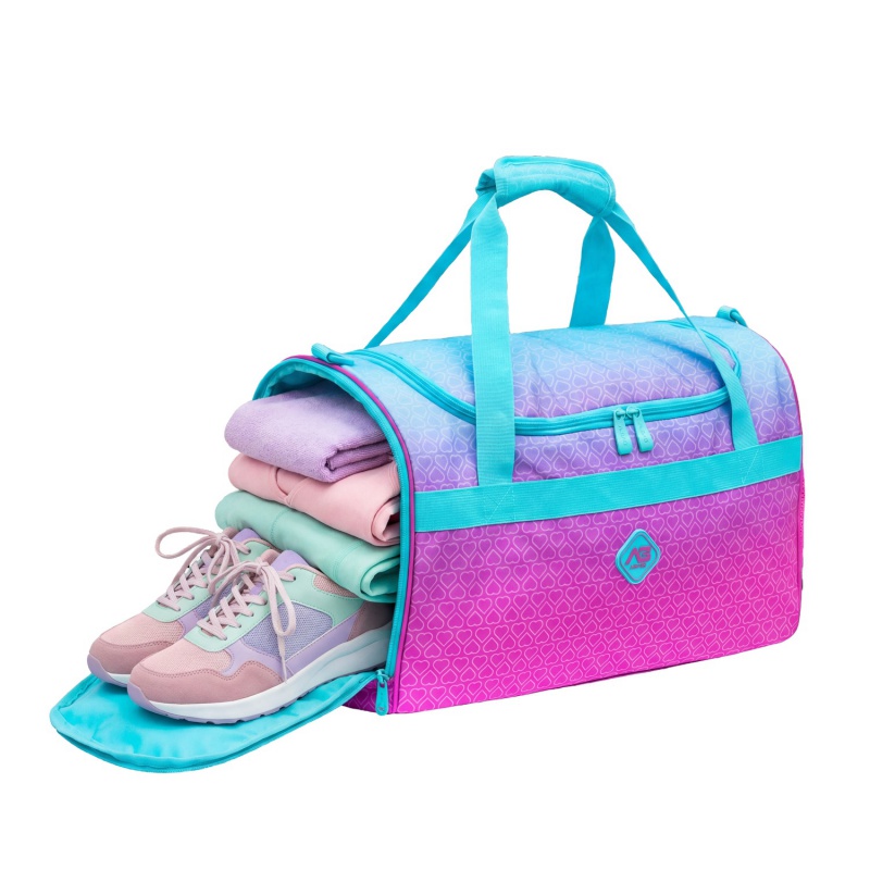 Sportovní taška AstraBAG Hexagon Green 45×28×22 cm, 27l