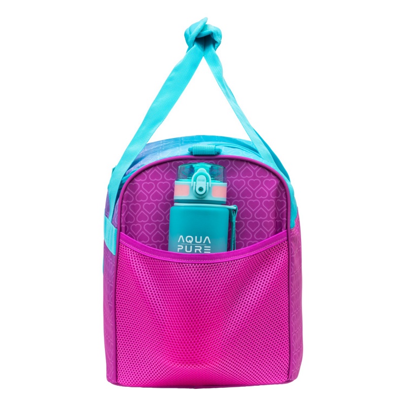 Športová taška AstraBAG Hexagon Green 45×28×22 cm, 27l