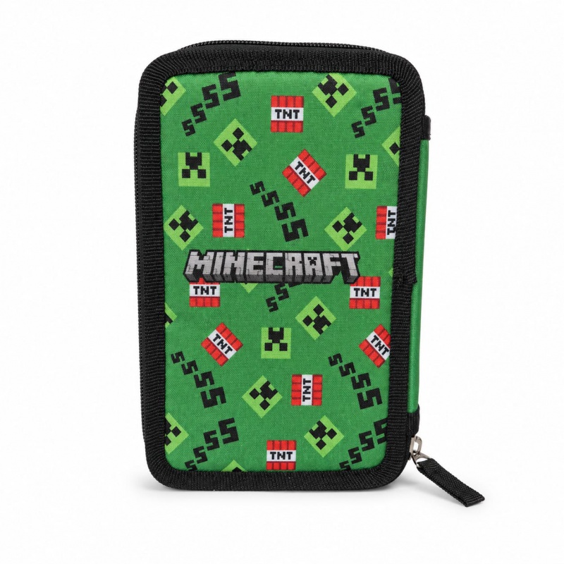Vybavený penál Minecraft AC2 dvoukomorový