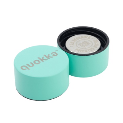 Quokka Solid, Nerezová láhev / termoska Jade Green, 630ml, 11793