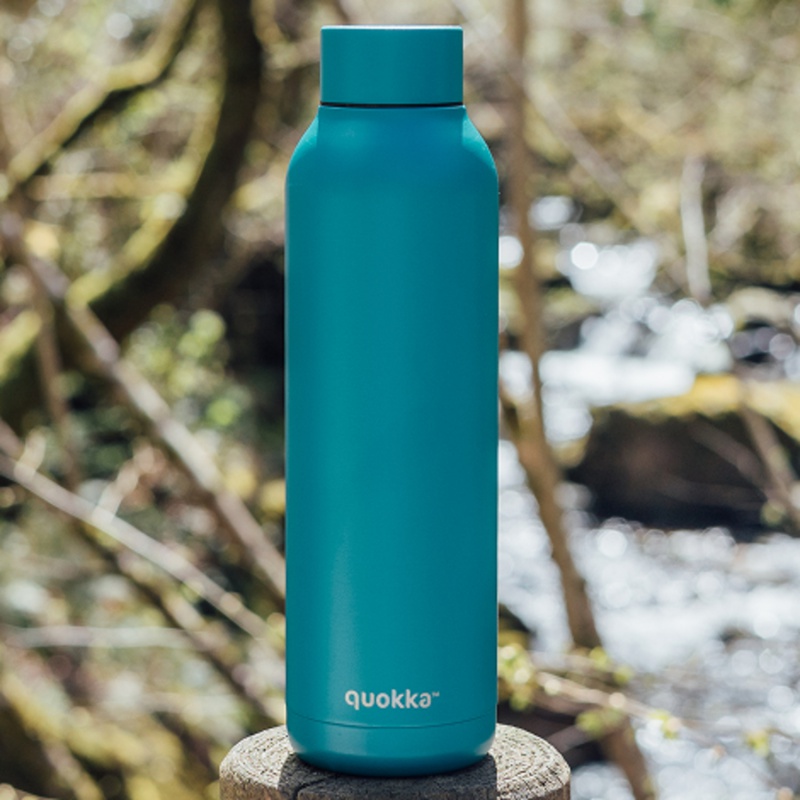 Nerezová termofľaša Quokka Solid Midnight Green 630 ml