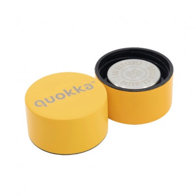 Nerezová termofľaša Quokka Solid Saffron Yellow 510 ml
