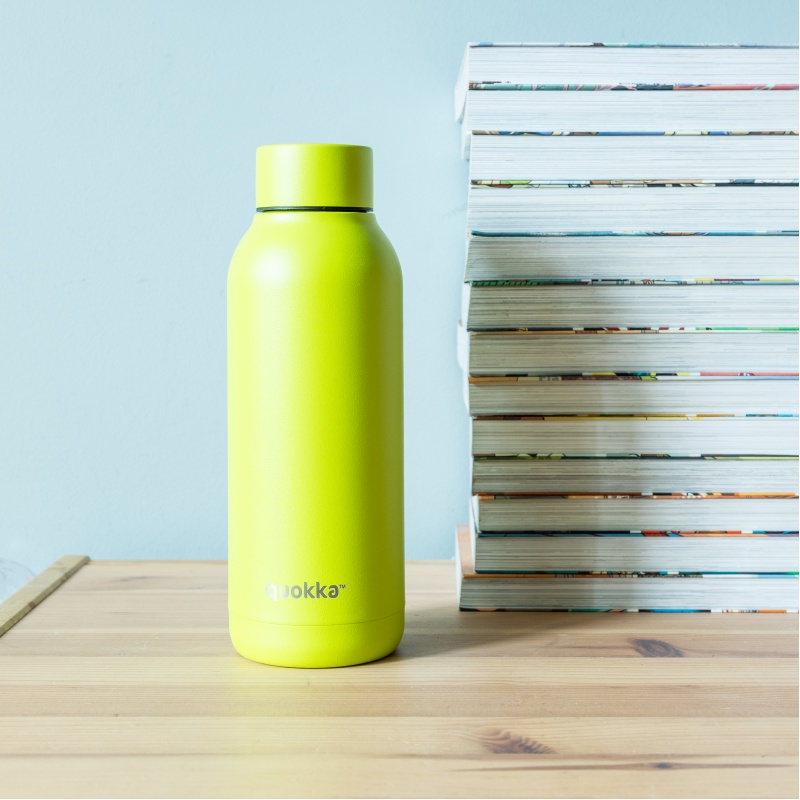 Nerezová termoláhev Quokka Solid Apple Green 510 ml