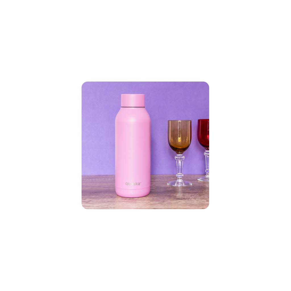 Nerezová termoláhev Quokka Solid Blossom Pink 510 ml