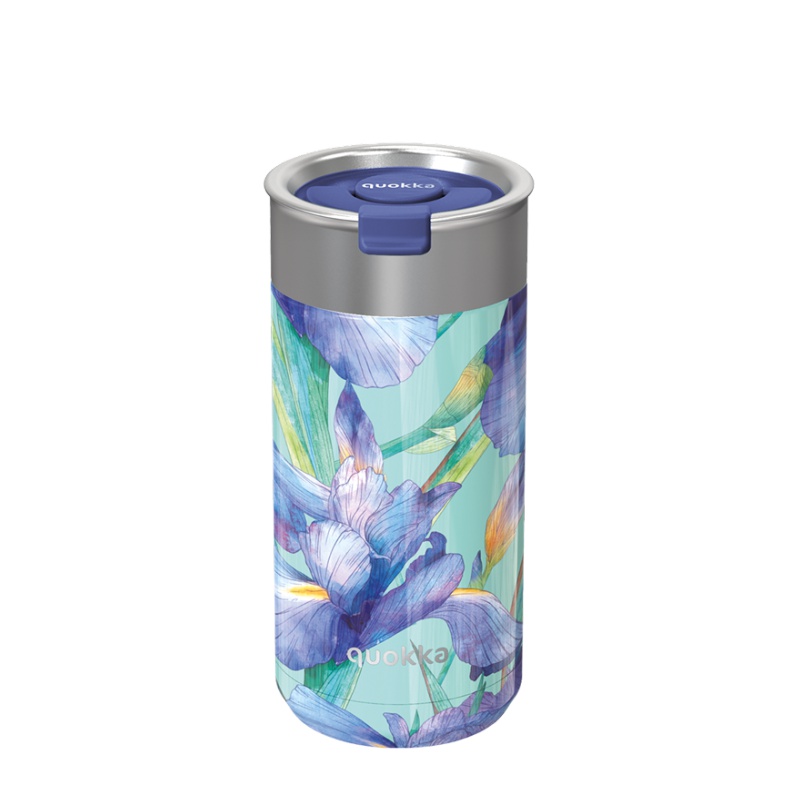 Quokka Boost Blue Irises termohrnek 400 ml