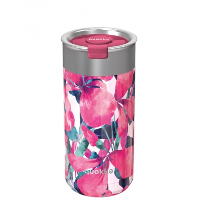 Quokka Boost Pink Bloom termohrnek 400 ml
