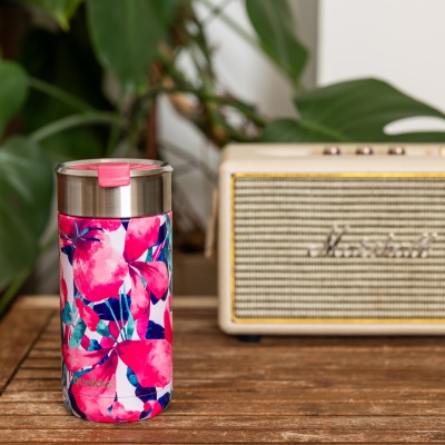 Quokka Boost Pink Bloom termohrnek 400 ml