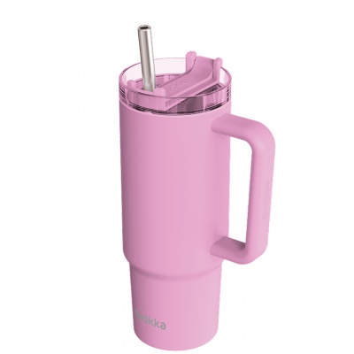 Nerezový termopohár Quokka Stream Blossom Pink 950 ml