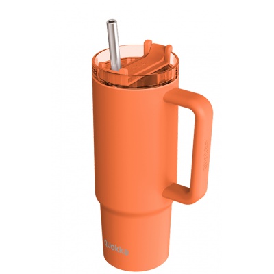 Nerezový termopohár Quokka Stream Papaya Orange 950 ml