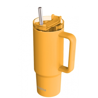 Nerezový termopohár Quokka Stream Saffron Yellow 950 ml