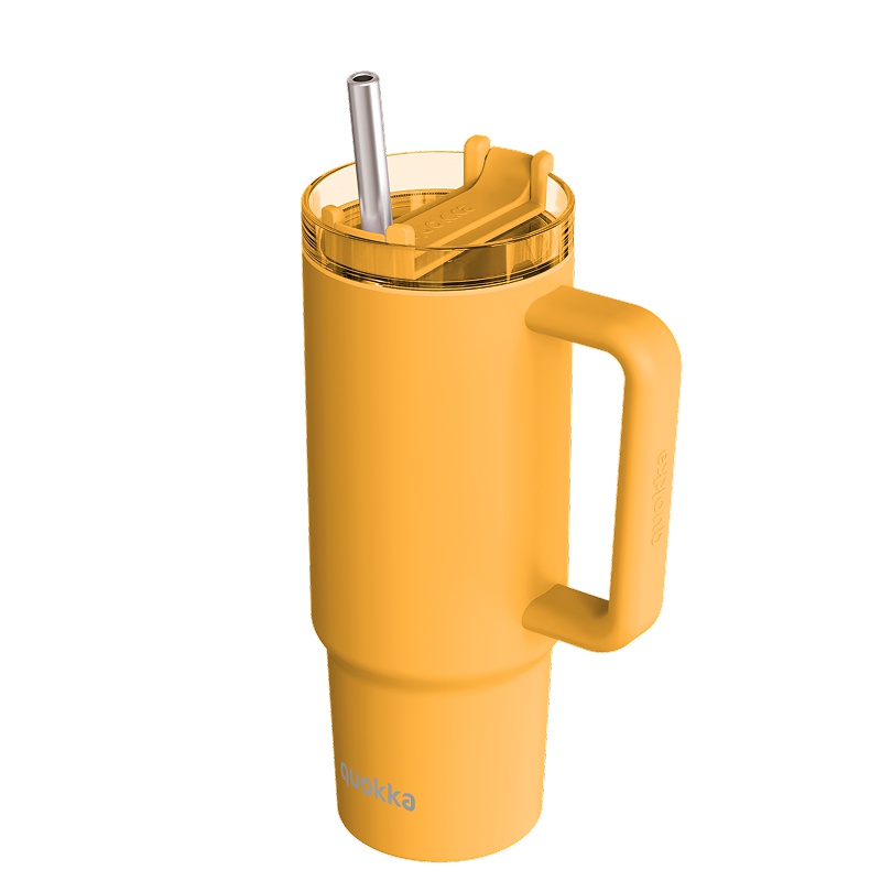 Nerezový termopohár Quokka Stream Saffron Yellow 950 ml