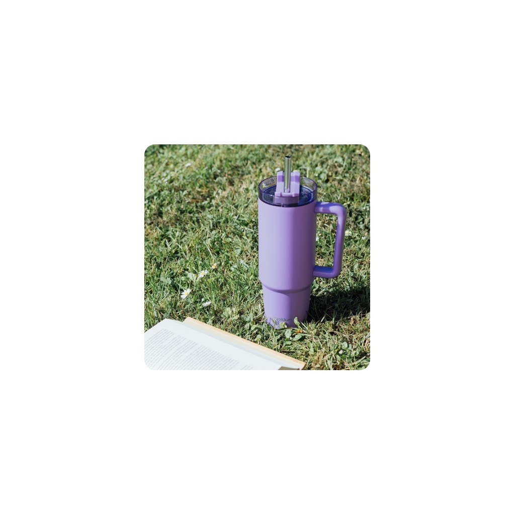 Nerezový termopohár Quokka Stream Amethyst Purple 950 ml
