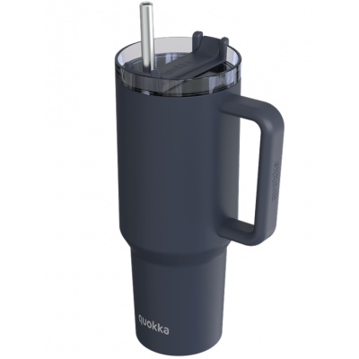 Nerezový termopohár Quokka Stream Jet Black 1200 ml